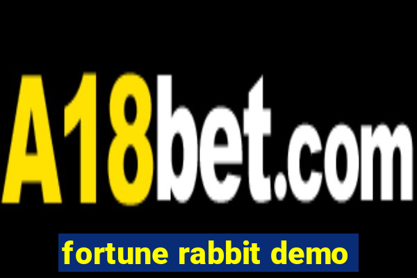 fortune rabbit demo